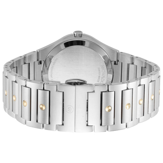 Back view of Movado SE Men's Quartz Watch 0607596