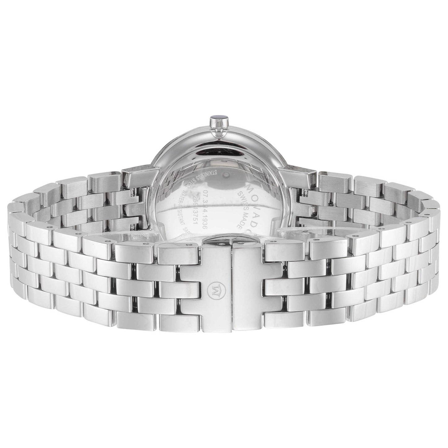 Back view of Movado Museum Women's Quartz Watch 0607813