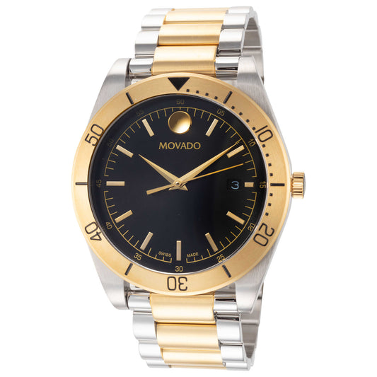 Front view of Movado Sport Men's Quartz Watch 0607991