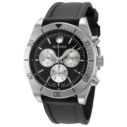 Front view of Movado Sport Men's Quartz Watch 0607992