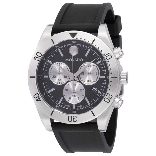 Front view of Movado Sport Men's Quartz Watch 0607992