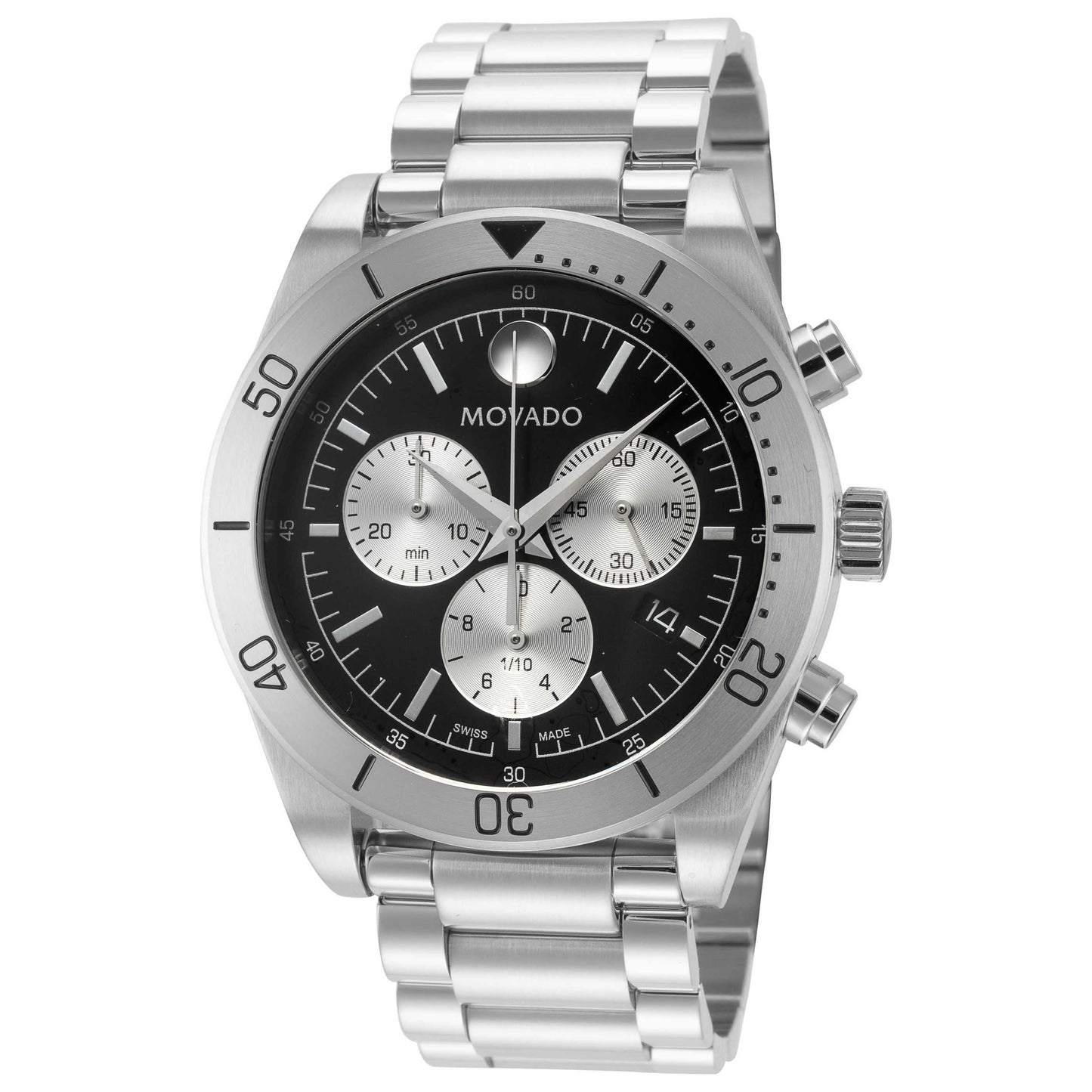Front view of Movado Sport Men's Quartz Watch 0607993