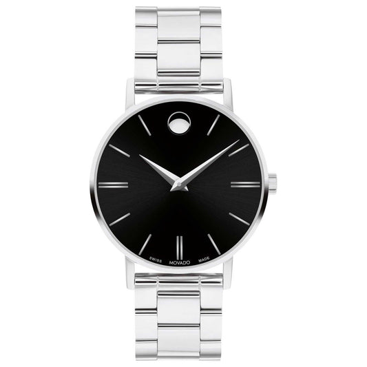 Front view of Movado Corporate Unisex Quartz Watch 0608037