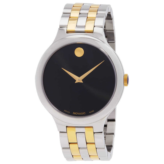 Front view of Movado Veturi Men's Quartz Watch 0608042