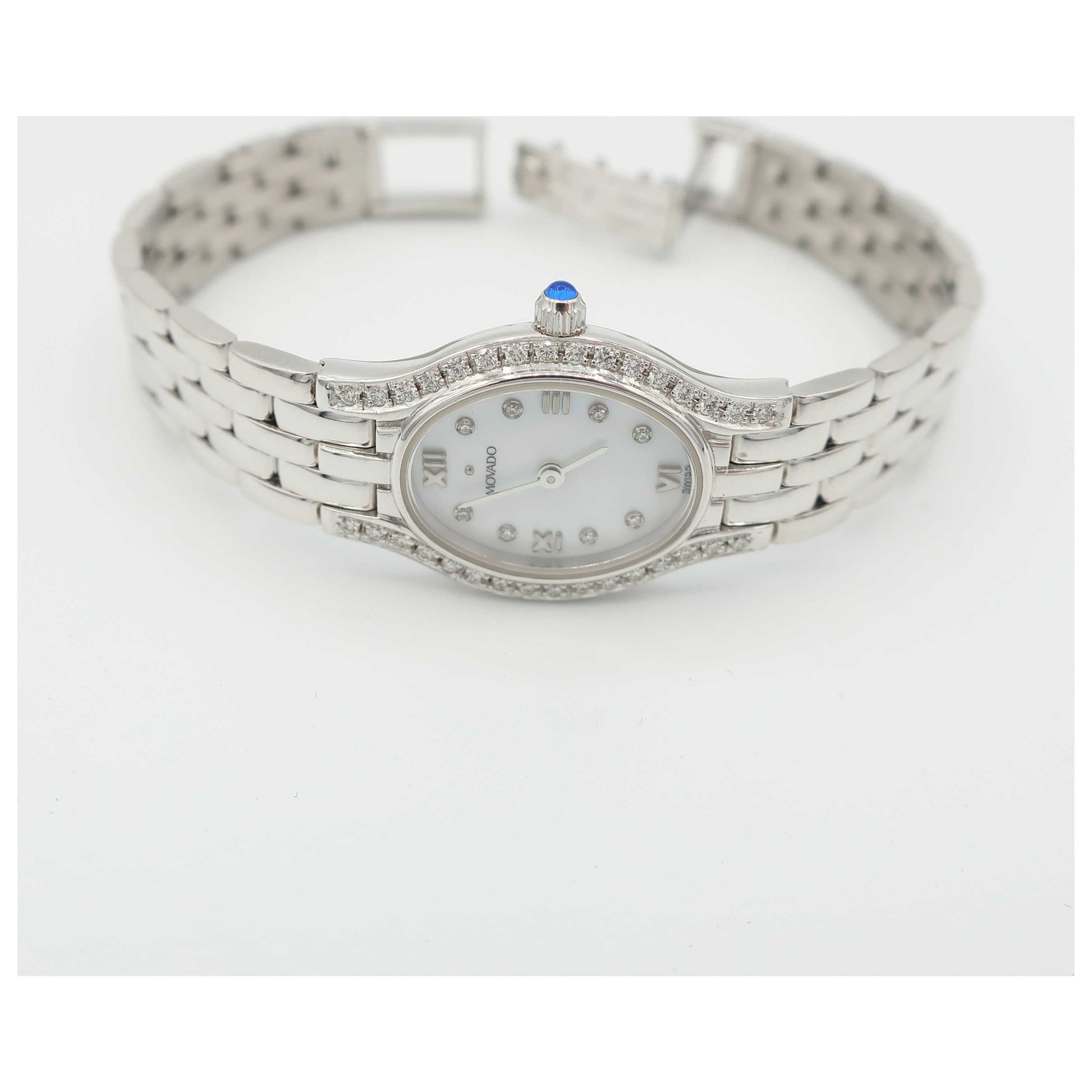 Movado Lumeti Women's Swiss Quartz (Battery-Powered) Watch 0690996-SD2 - Image #8