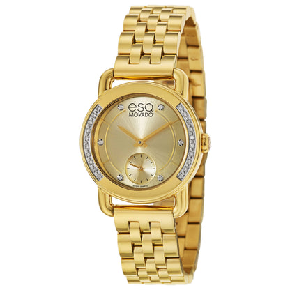 Front view of ESQ by Movado Classica Women's Swiss Quartz (Battery-Powered) Watch 07101465
