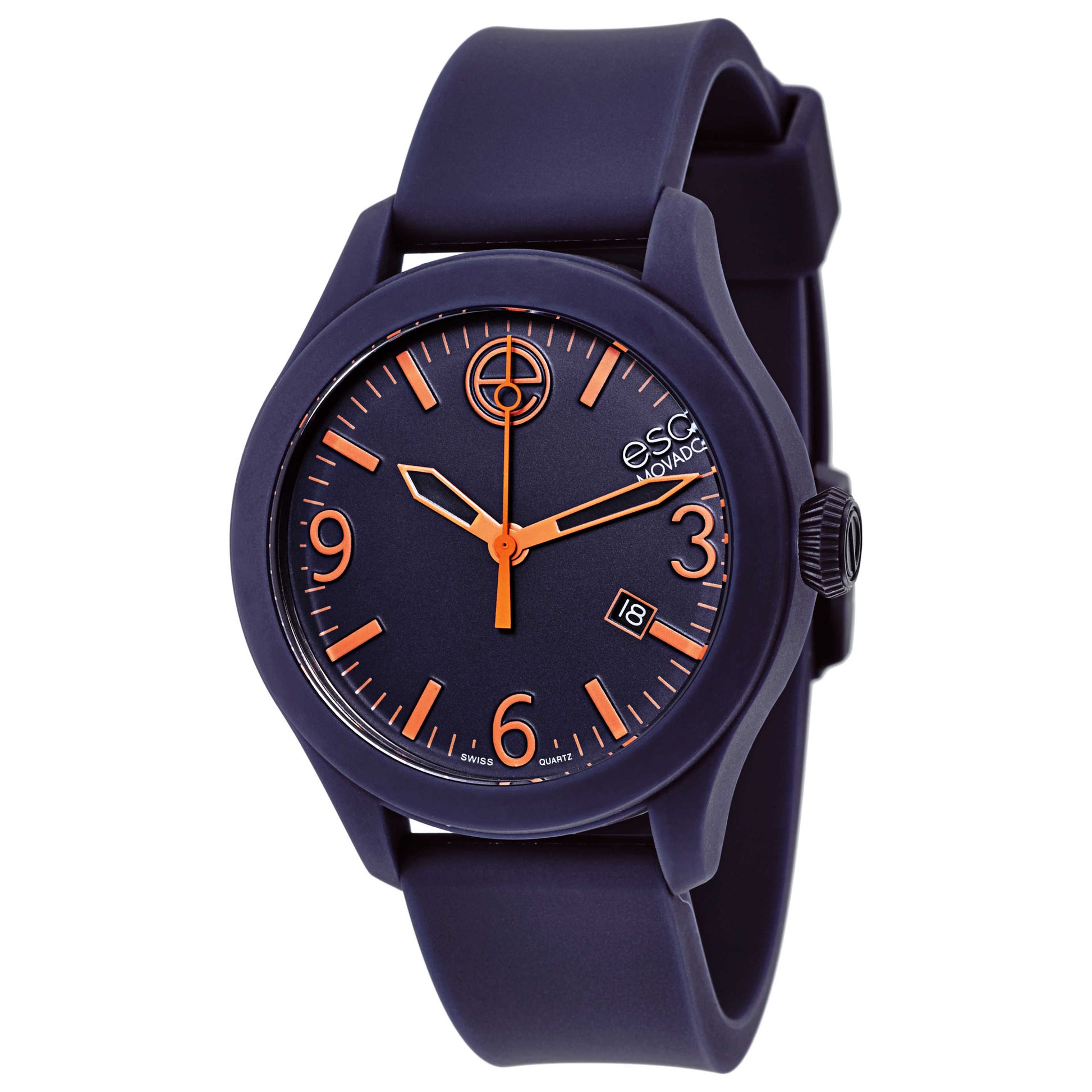Front view of ESQ by Movado One Men's Swiss Quartz (Battery-Powered) Watch 07301441