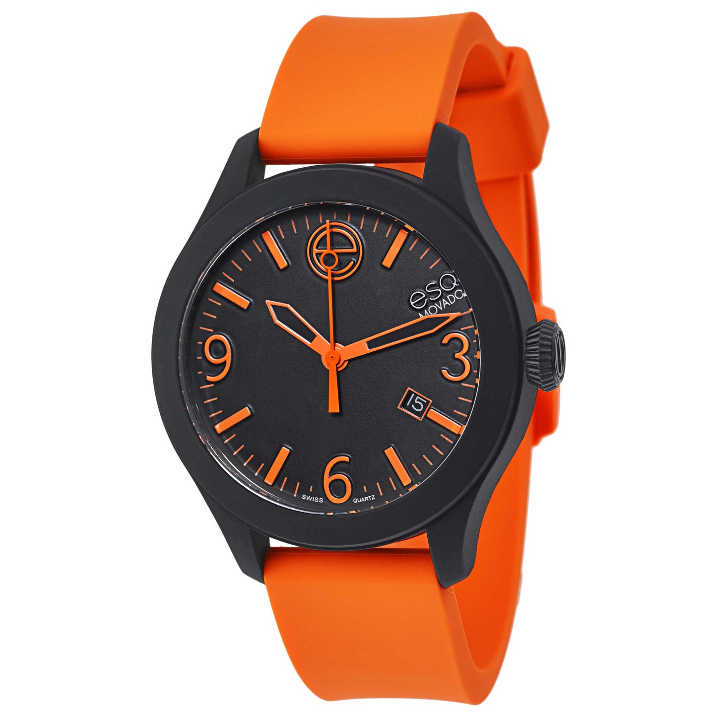 Front view of ESQ by Movado One Men's Swiss Quartz (Battery-Powered) Watch 07301443