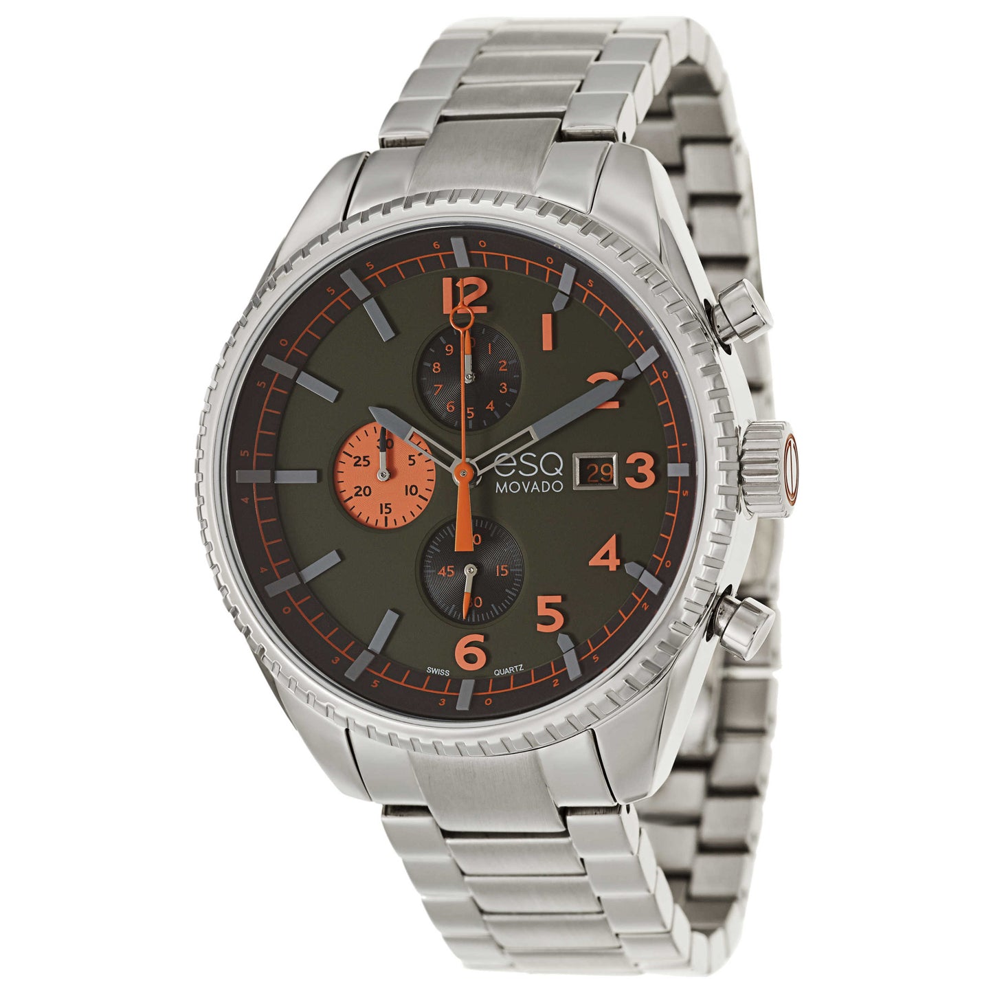 Front view of ESQ by Movado Catalyst Men's Swiss Quartz (Battery-Powered) Watch 07301447