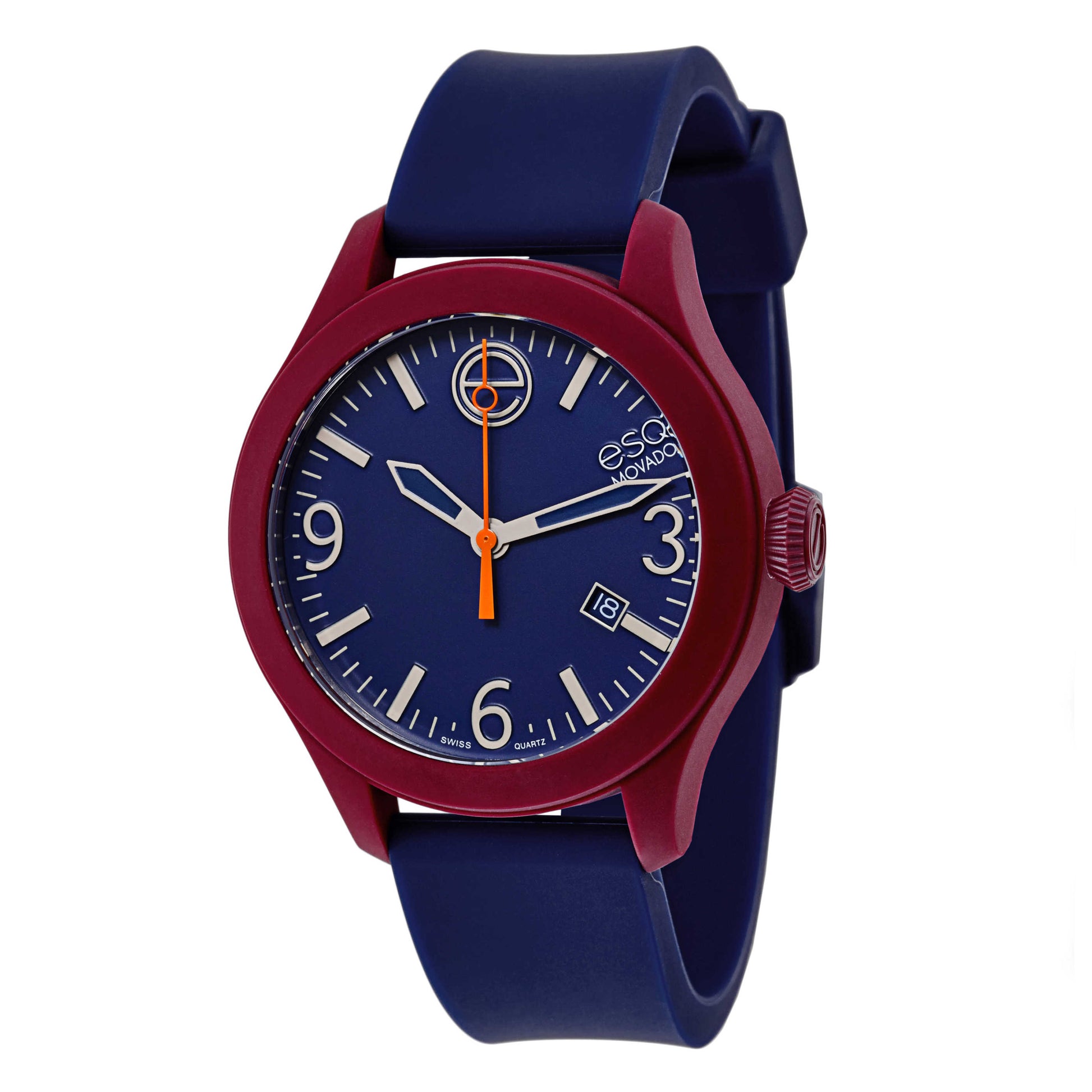 Front view of ESQ by Movado One Men's Swiss Quartz (Battery-Powered) Watch 07301453