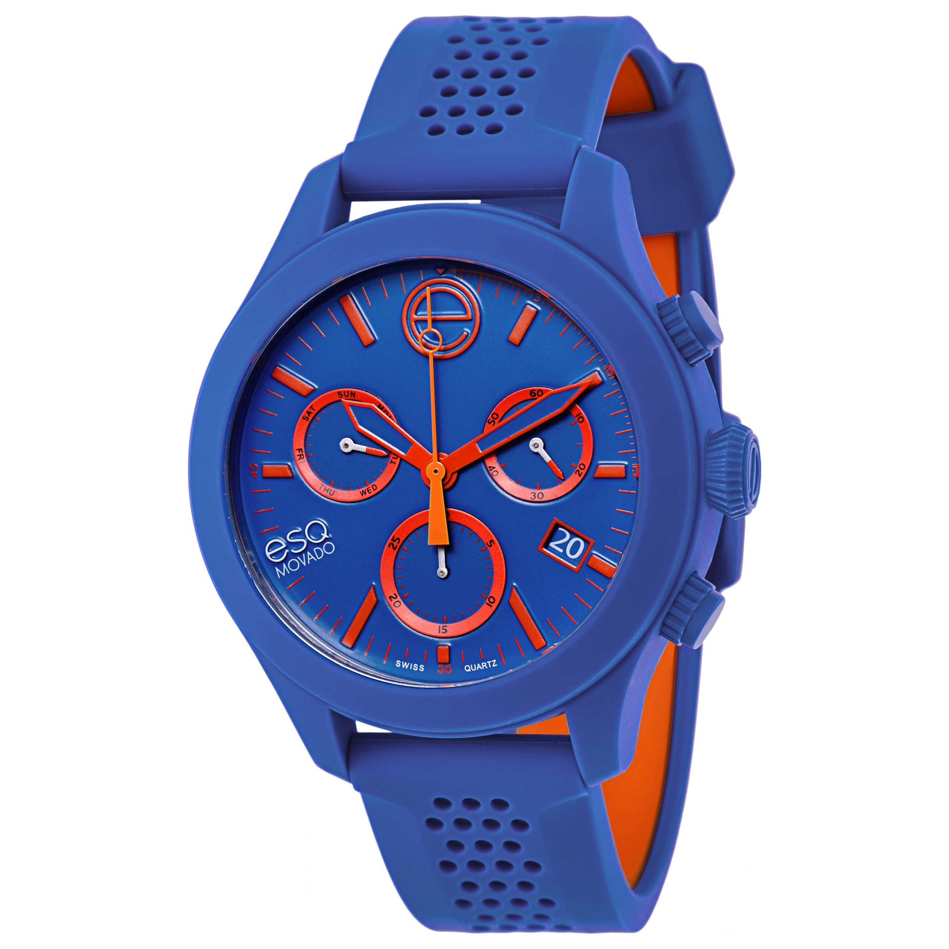 Front view of ESQ by Movado One Men's Swiss Quartz (Battery-Powered) Watch 07301462