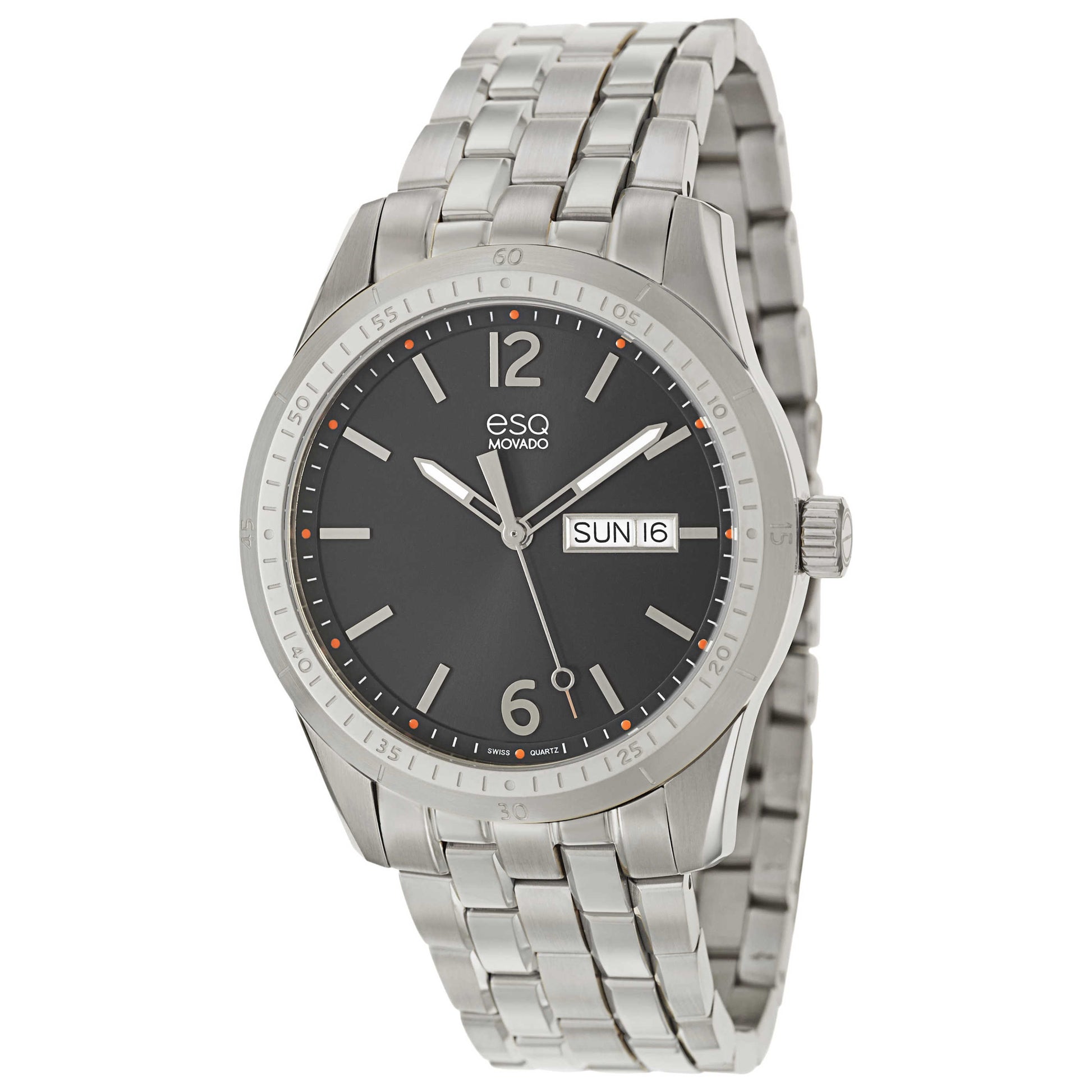 Front view of ESQ by Movado Current Men's Swiss Quartz (Battery-Powered) Watch 07301471