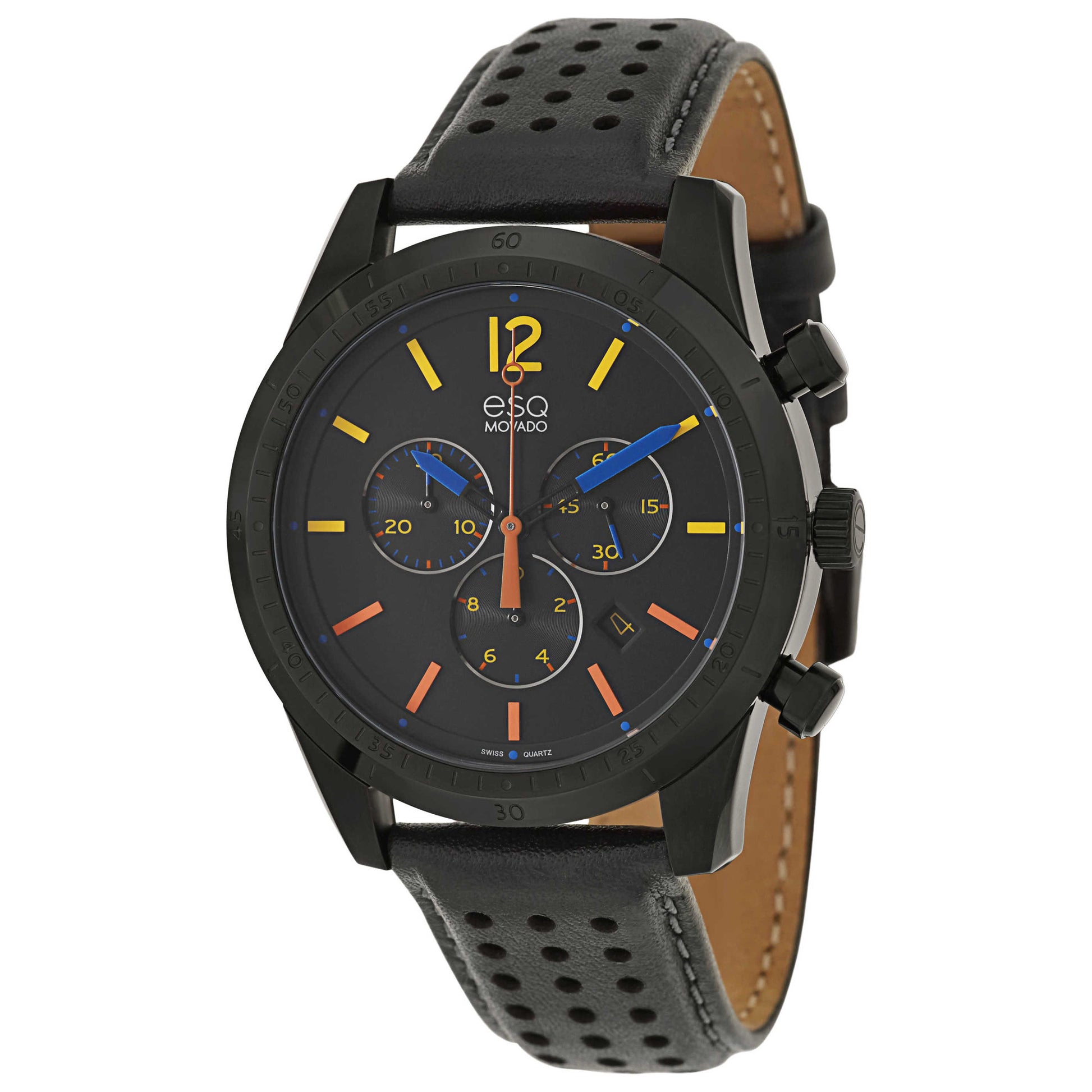 Front view of ESQ by Movado Current Men's Swiss Quartz (Battery-Powered) Watch 07301476