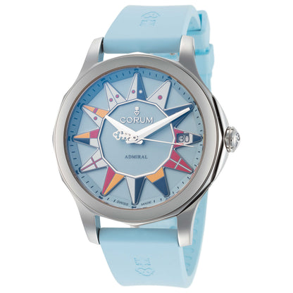 Front view of Corum Admiral's Cup Men's Automatic Watch 082-200-20-0381-BC12