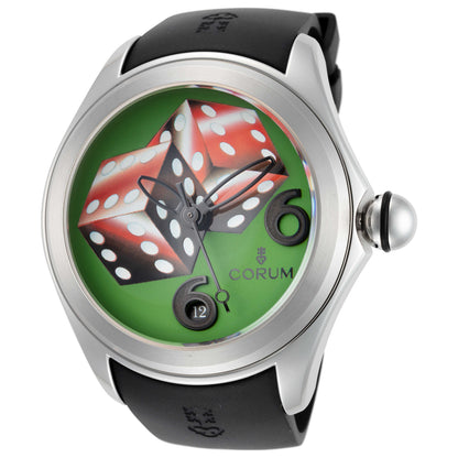 Front view of Corum Bubble Men's Automatic Watch 082-310-20-0371-DI06