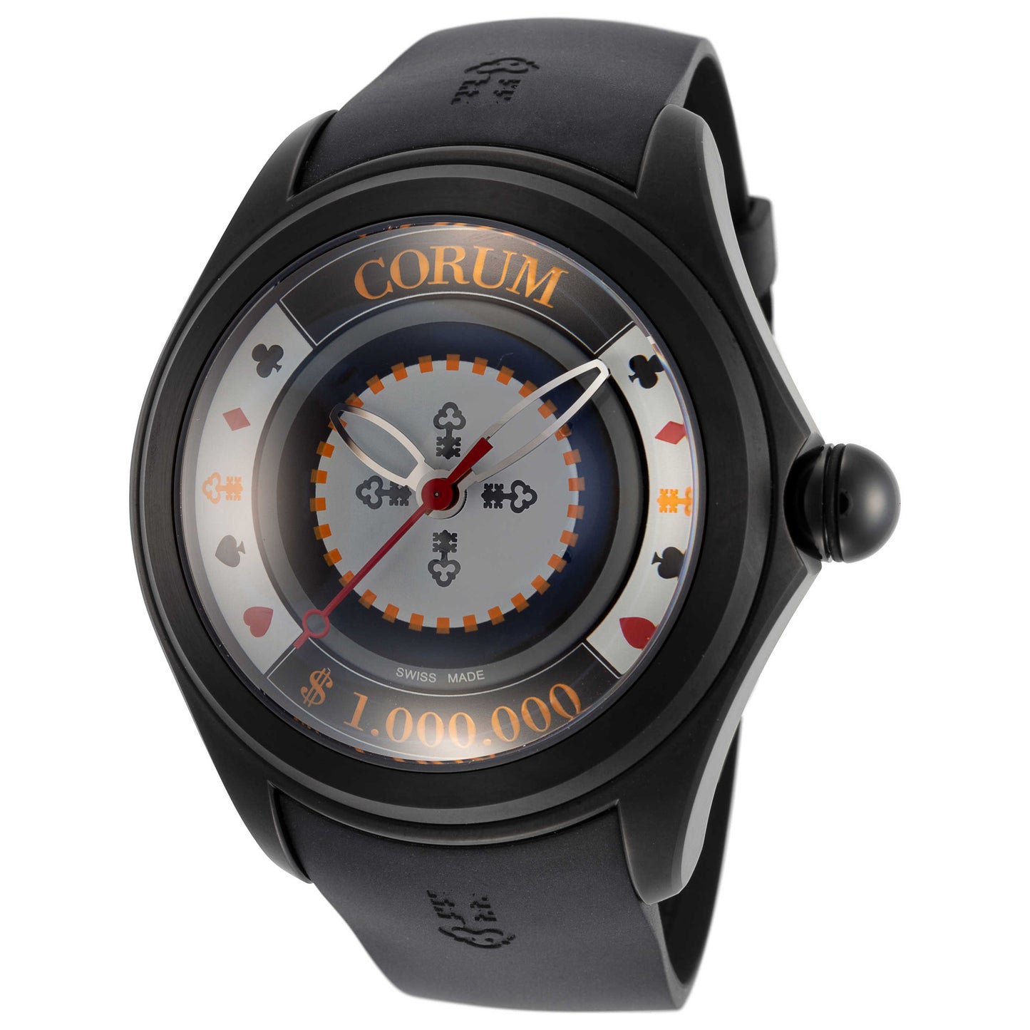 Front view of Corum Bubble Men's Automatic Watch 082-310-98-0371-CH01