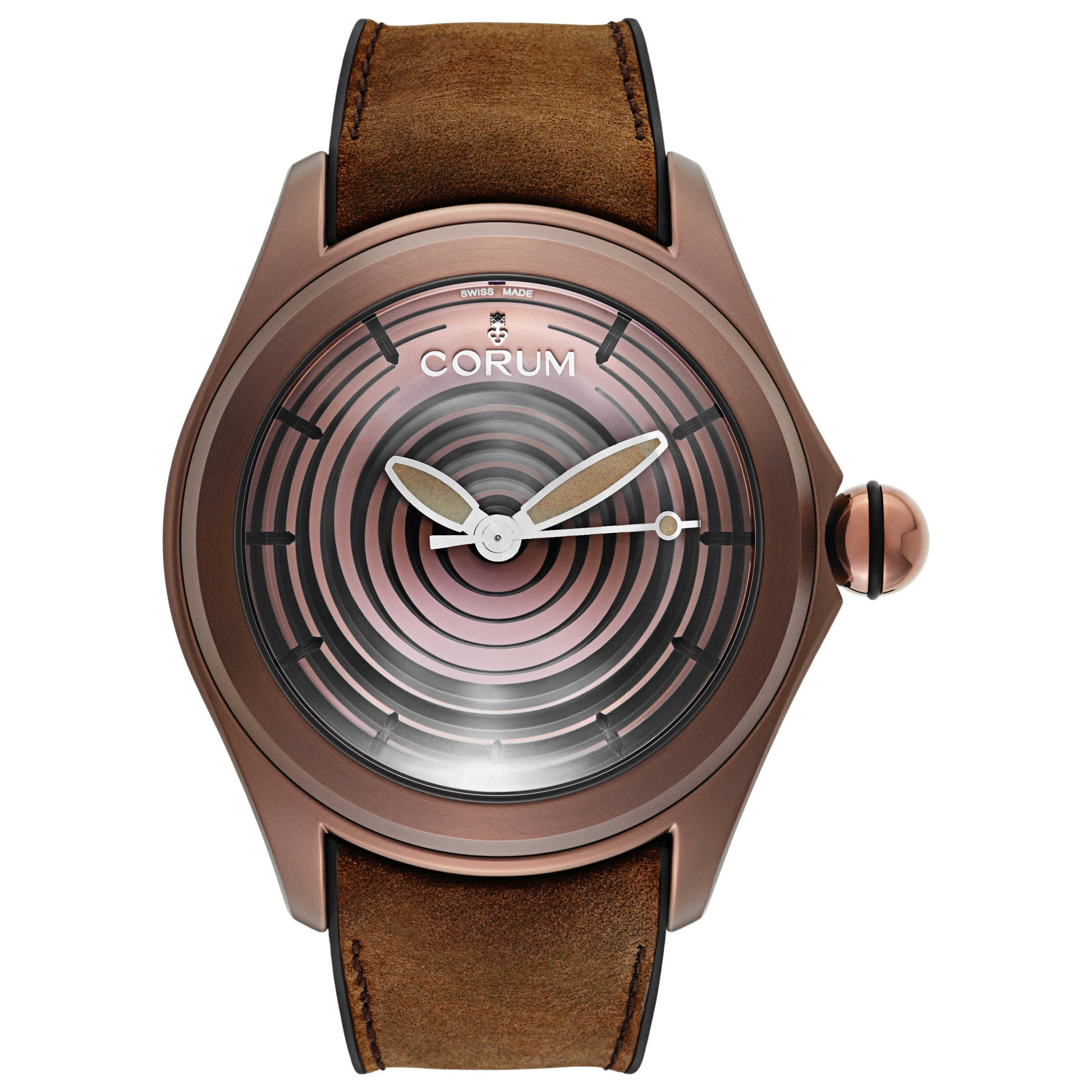 Front view of Corum Bubble Men's Automatic Watch 082-311-98-0062OP01R
