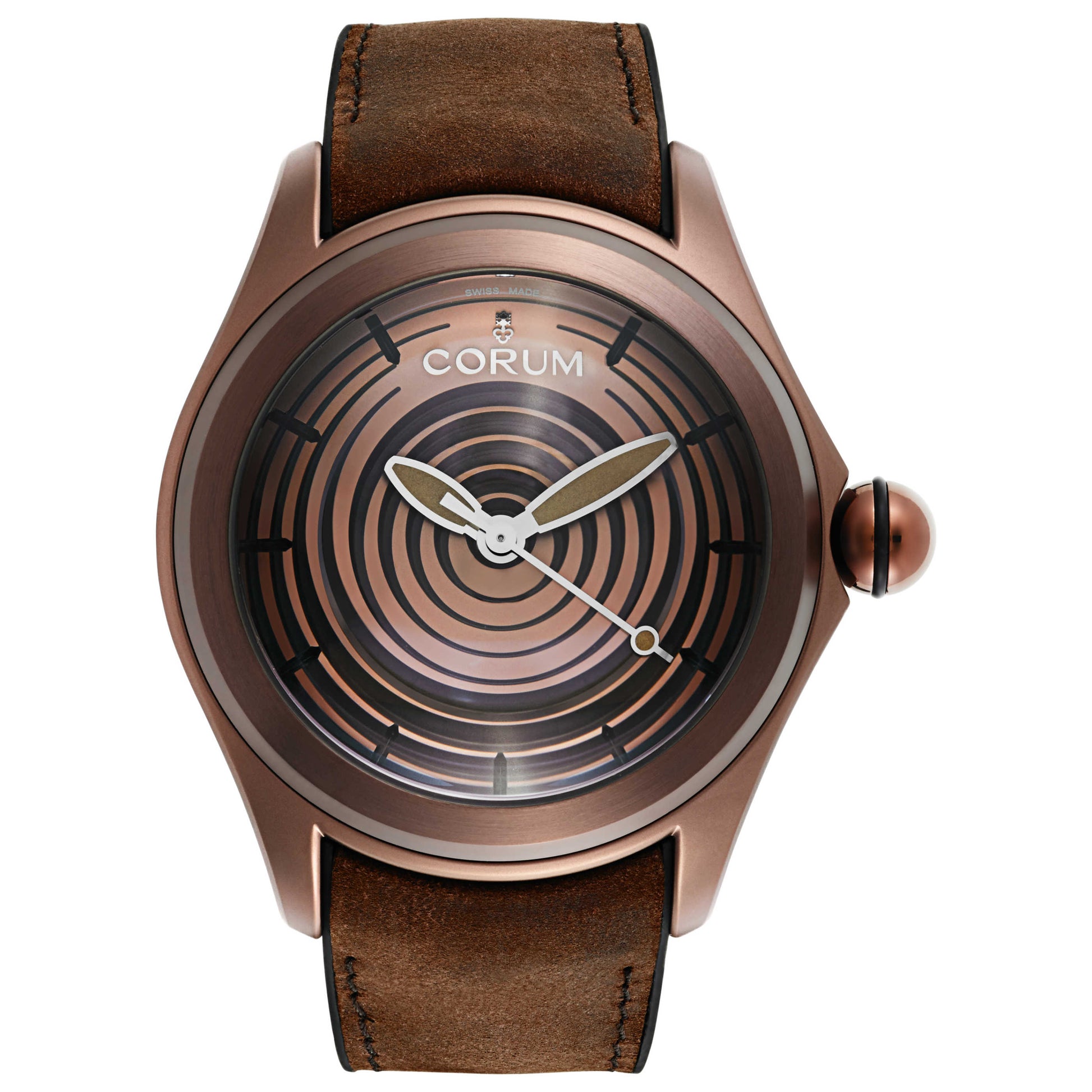 Front view of Corum Bubble Men's Automatic Watch 082-311-98-0062OP01S