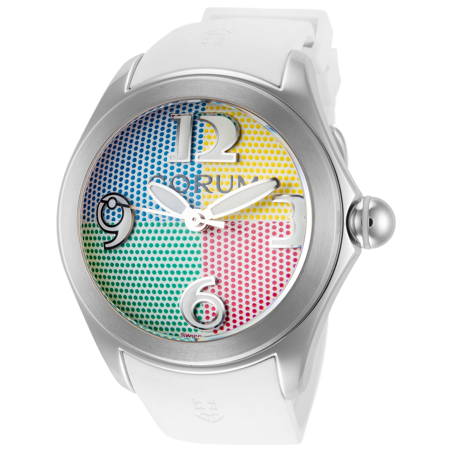 Front view of Corum Bubble Women's Automatic Watch 082-410-20-0379-QU02