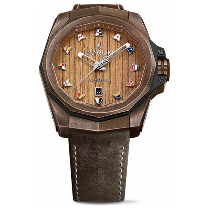 Front view of Corum Admiral's Cup Men's Automatic Watch 082-500-53-0F62-AW02