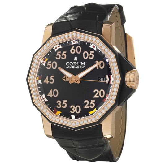 Front view of Corum Admiral's Cup Women's Automatic Watch 082-954-85-0081-PN33
