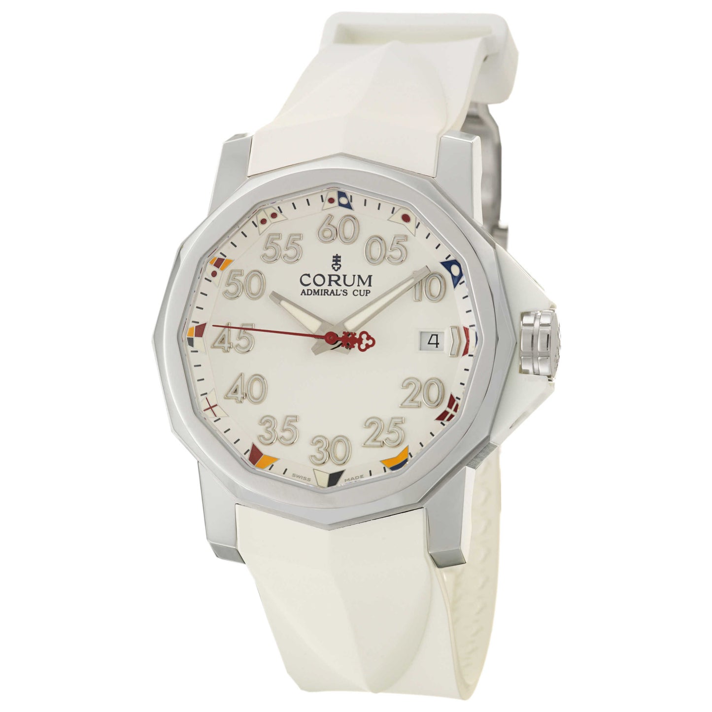 Front view of Corum Admiral's Cup Men's Automatic Watch 082-961-20-F379-AA32