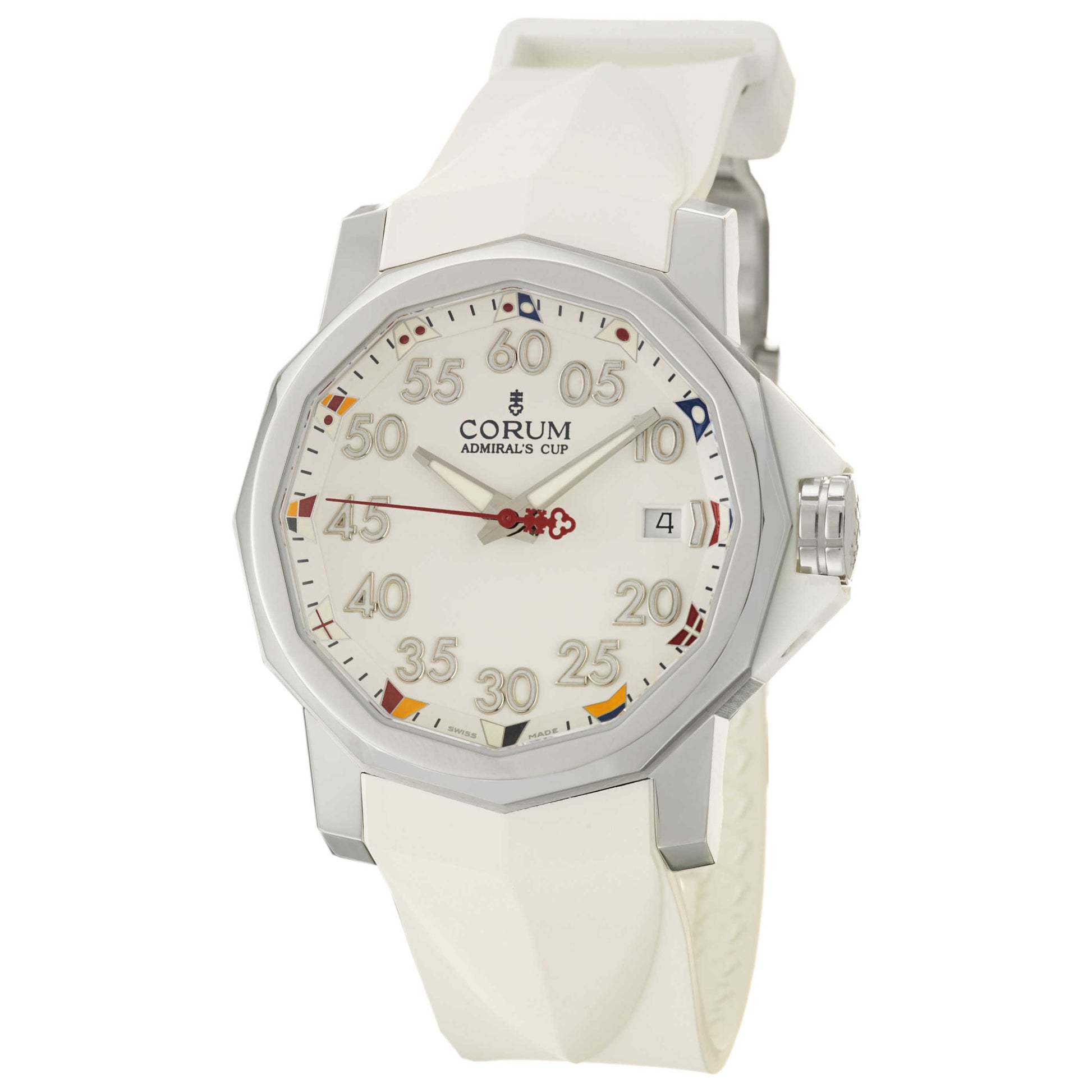 Front view of Corum Admiral's Cup Men's Automatic Watch 082-961-20-F379-AA32