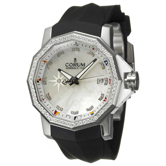 Front view of Corum Admiral's Cup Men's Automatic Watch 082-961-47-F371-PN14
