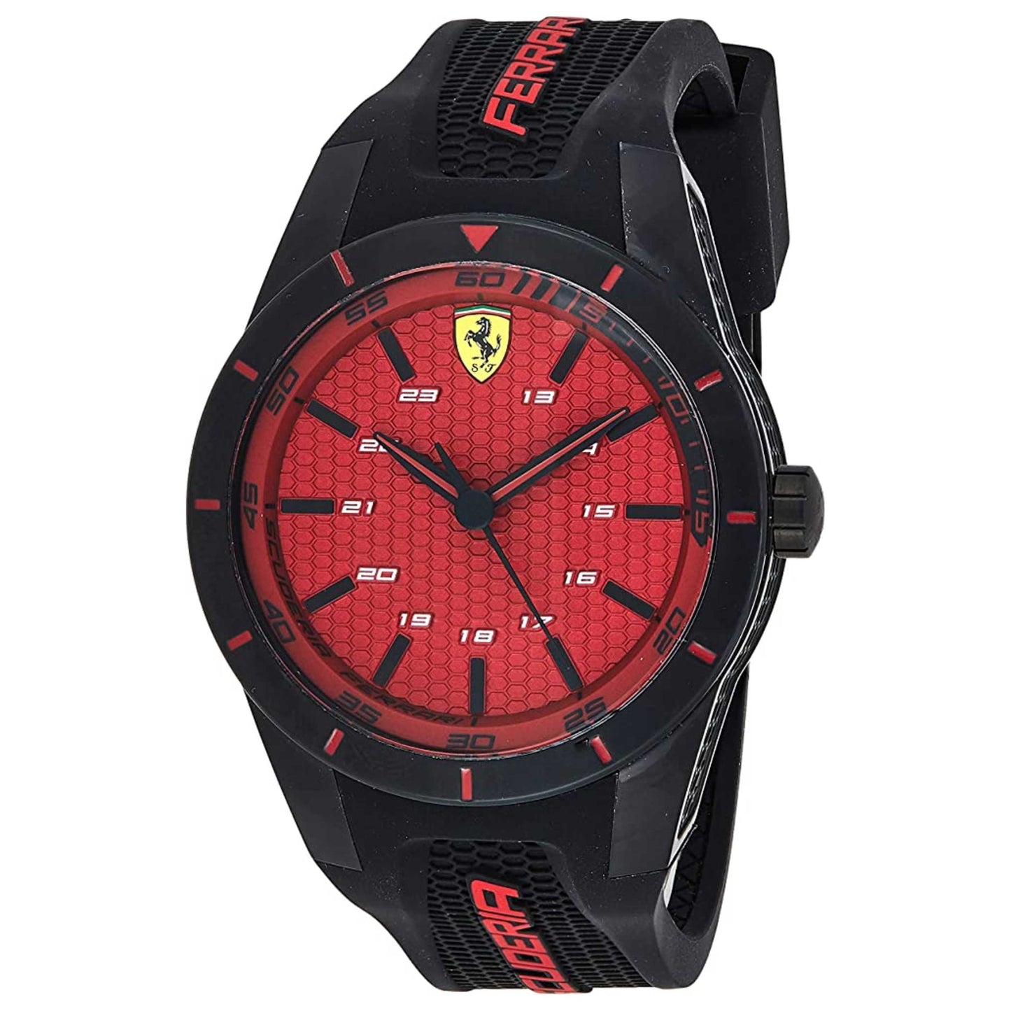 Front view of Scuderia Ferrari Redrev Men's Quartz Watch 0830248