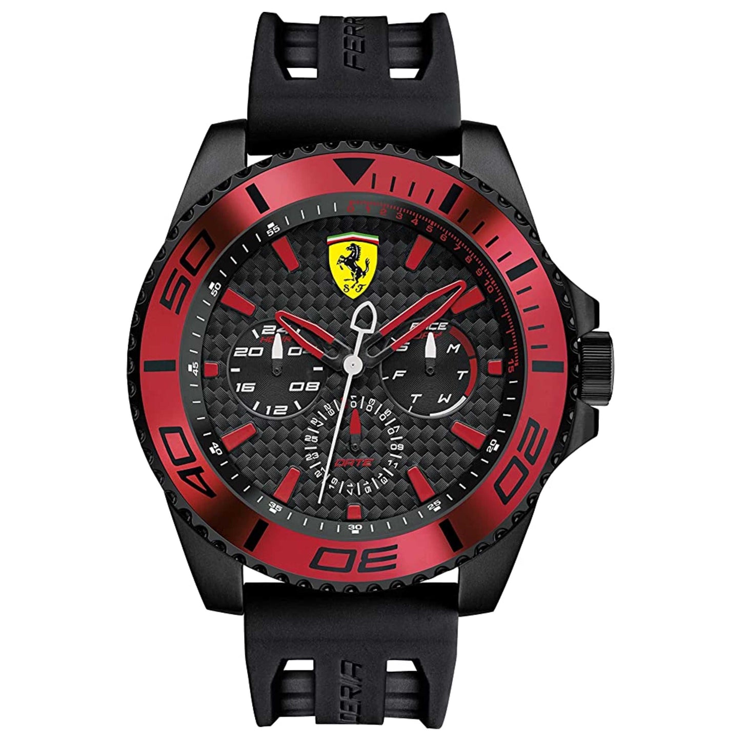 Front view of Scuderia Ferrari XX Kers Men's Quartz Watch 0830310