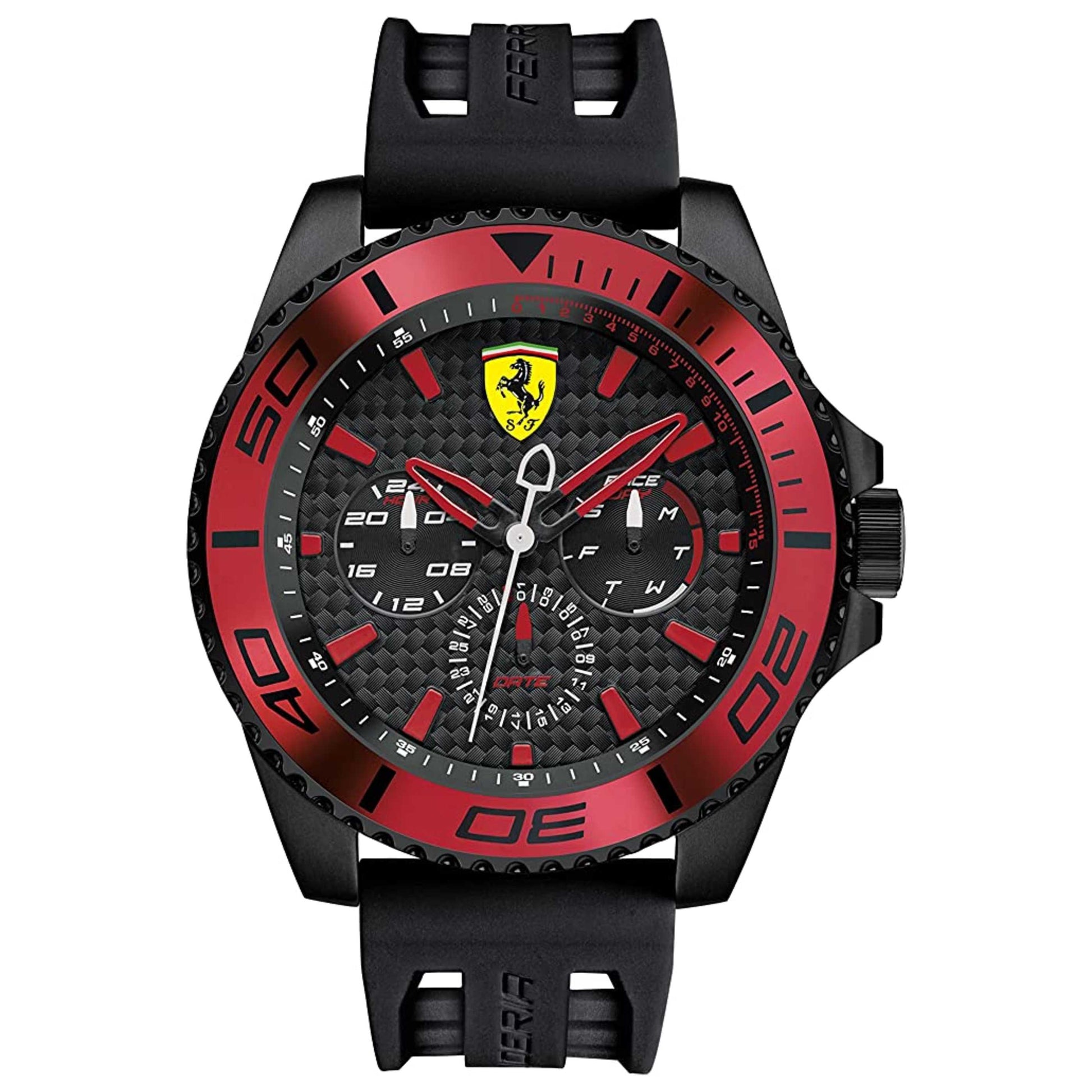 Front view of Scuderia Ferrari XX Kers Men's Quartz Watch 0830310