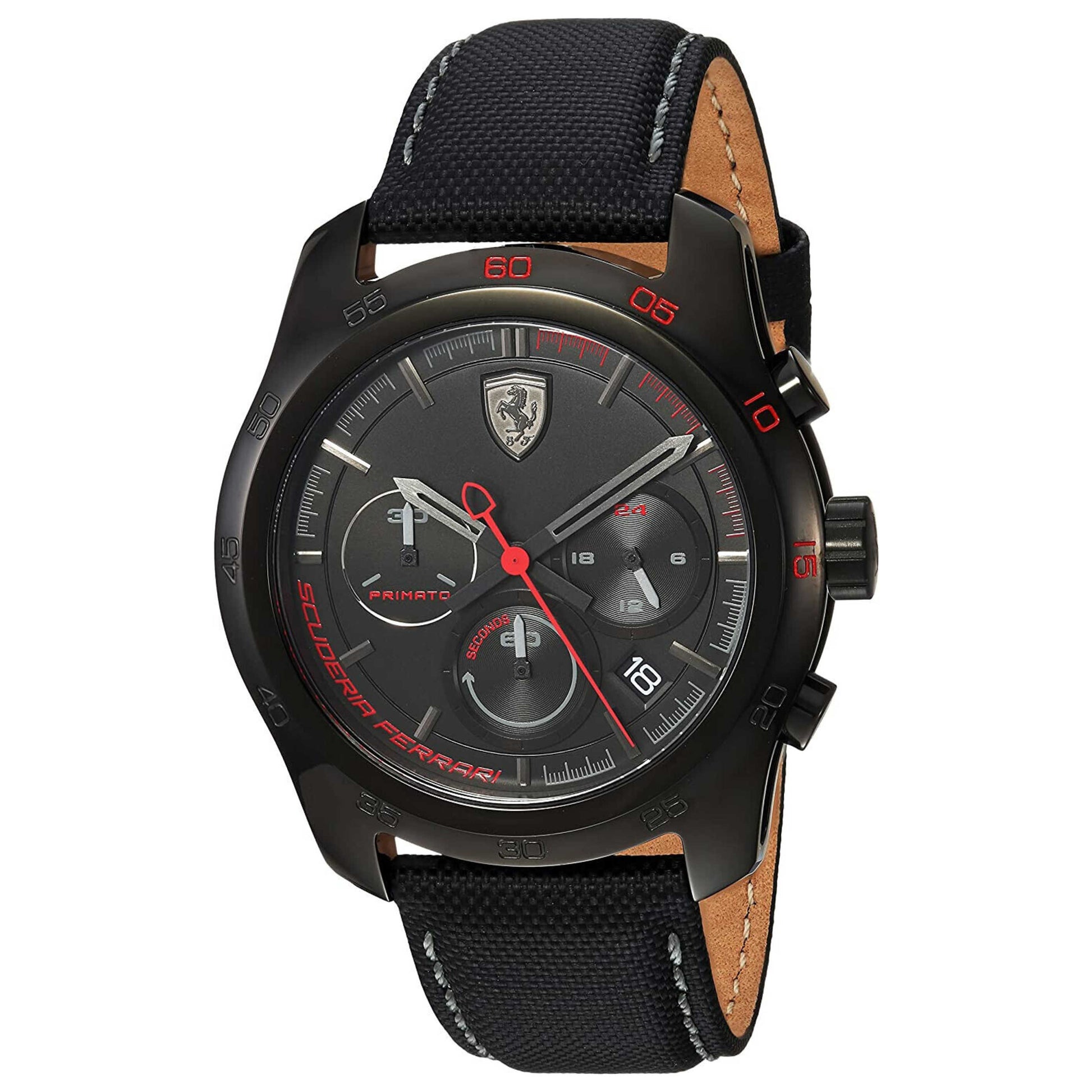 Front view of Scuderia Ferrari Primato Men's Quartz Watch 0830446