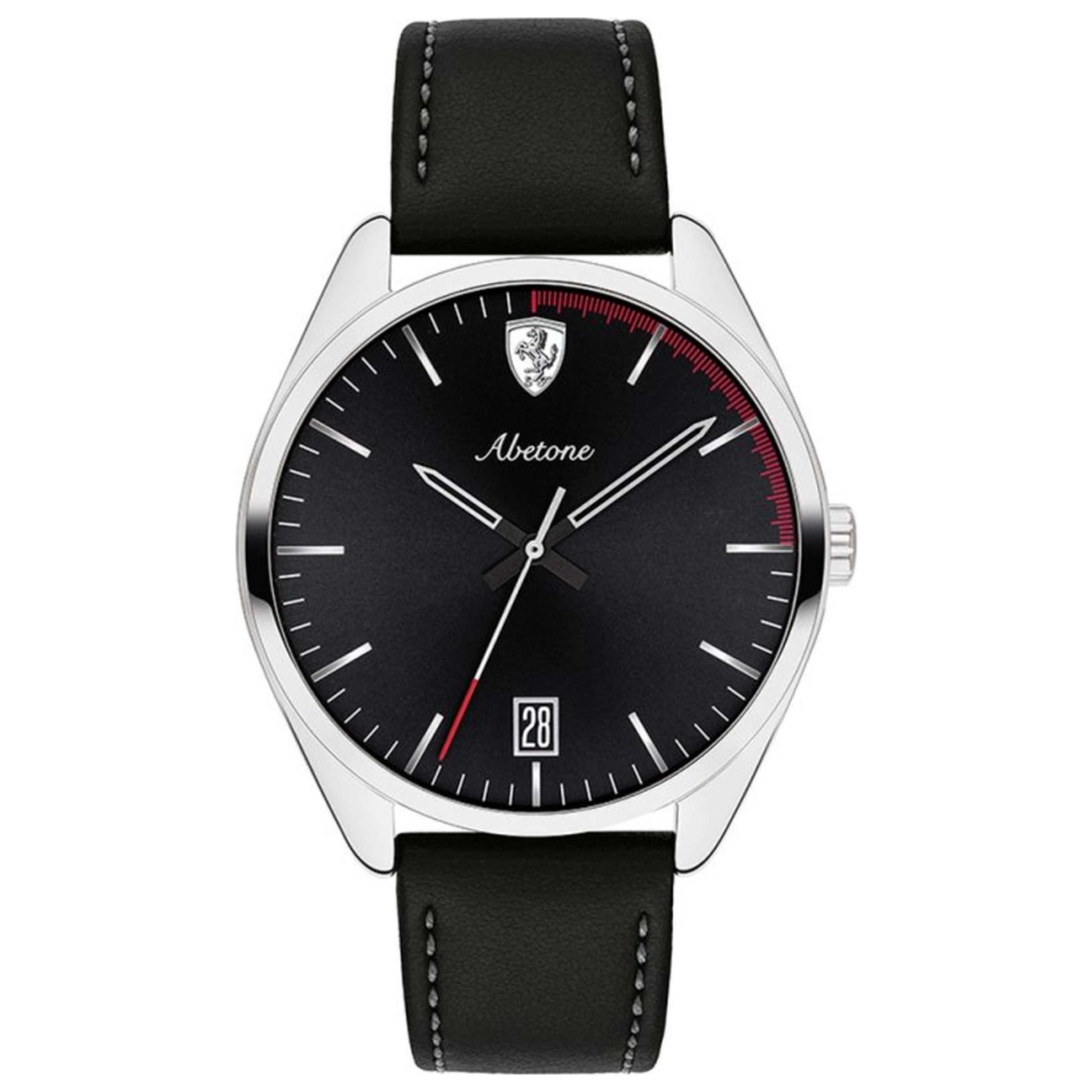 Front view of Scuderia Ferrari Abetone Men's Quartz Watch 0830501