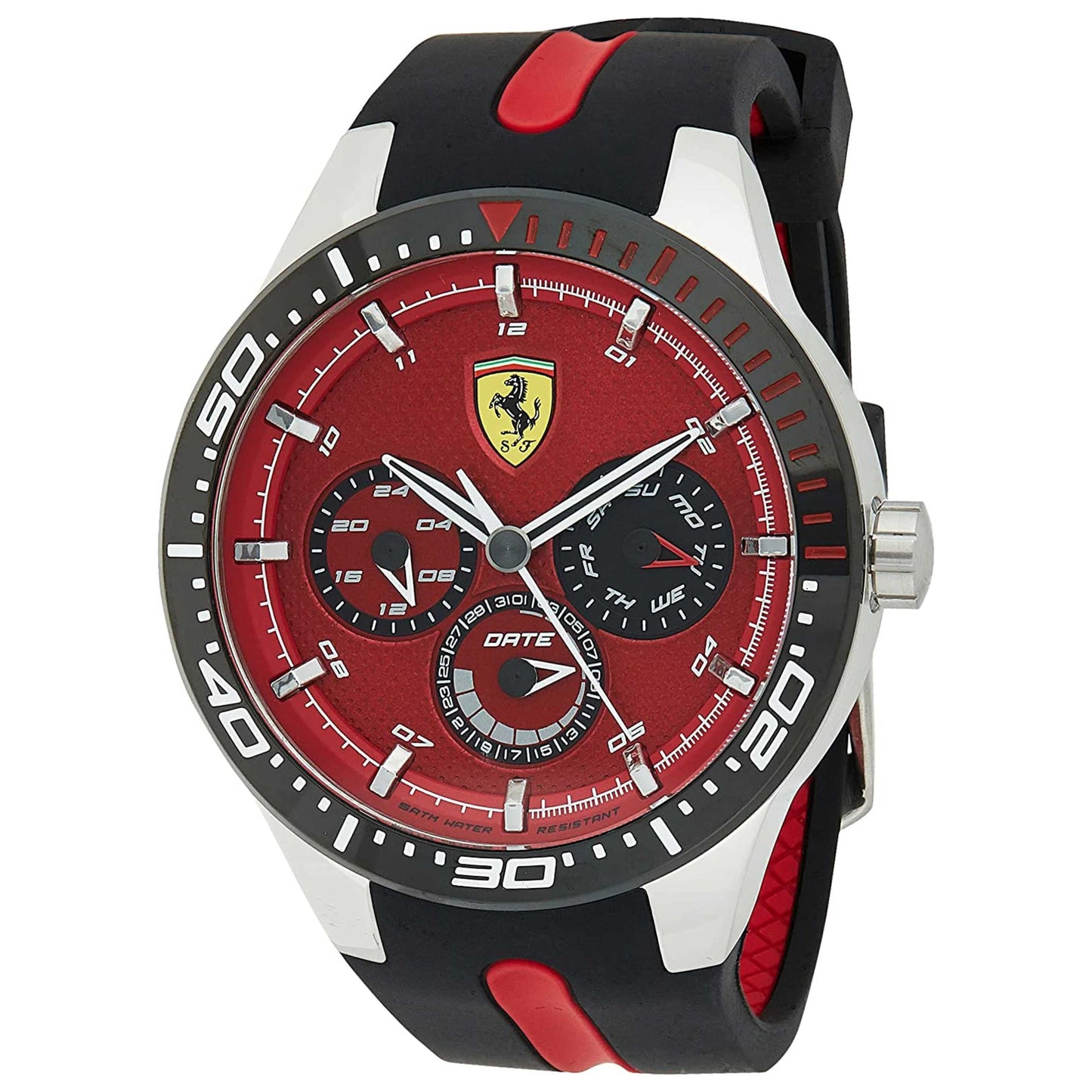 Front view of Scuderia Ferrari Redrev T Men's Quartz Watch 0830588