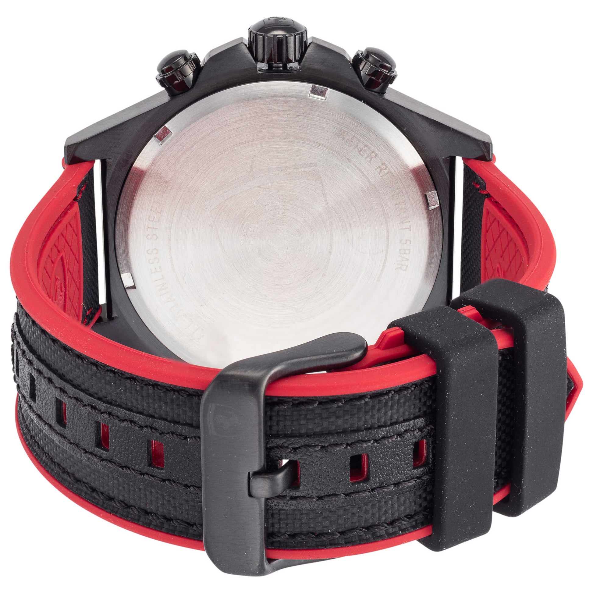Back view of Scuderia Ferrari Pilota Men's Quartz Watch 0830623