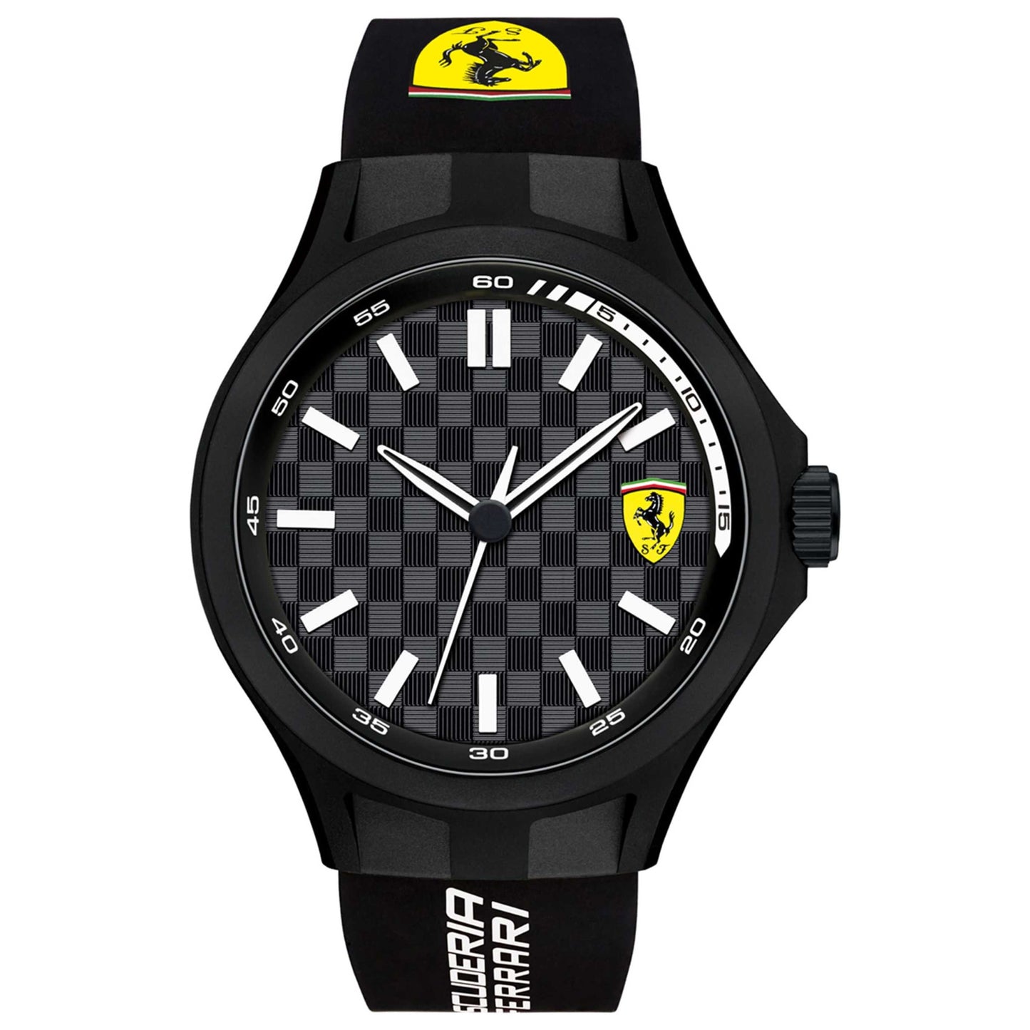 Front view of Scuderia Ferrari Pit Crew Men's Quartz Watch 0830644