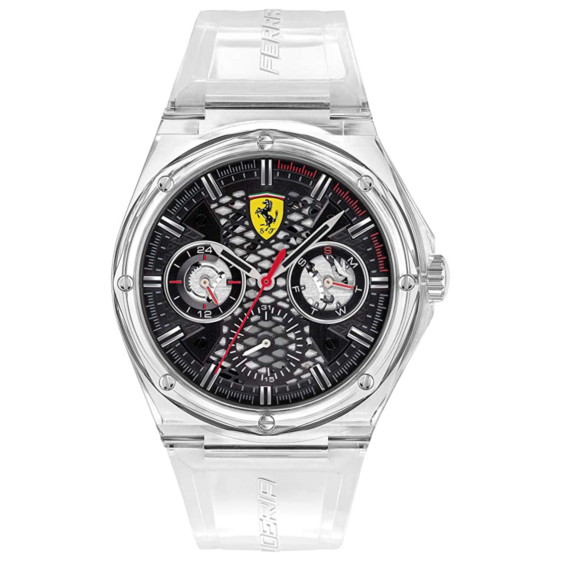 Front view of Scuderia Ferrari Aspire Men's Quartz Watch 0830789