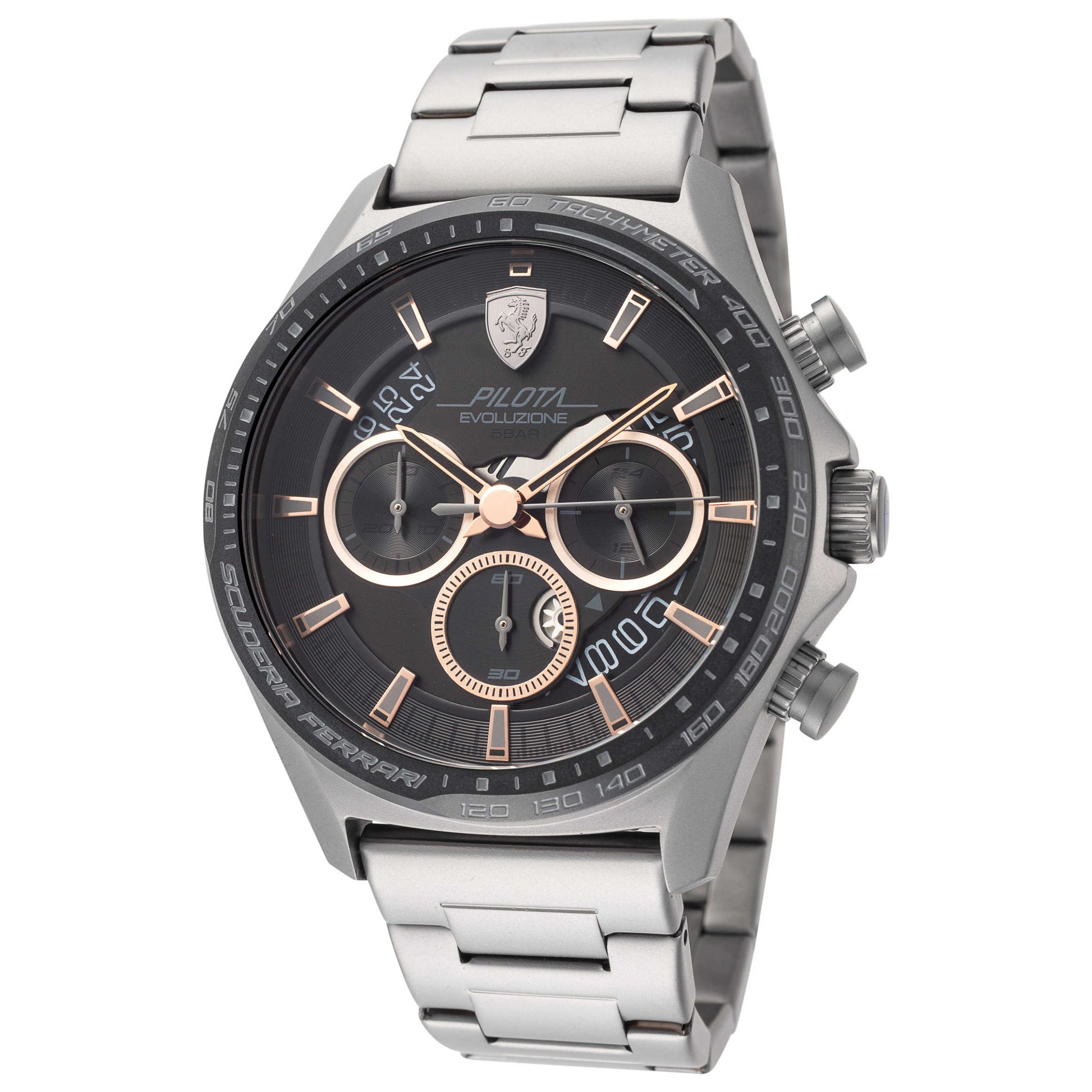 Front view of Scuderia Ferrari Pilot Evo Men's Quartz Watch 0830824