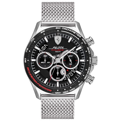 Front view of Scuderia Ferrari Pilot Evo Men's Quartz Watch 0830826