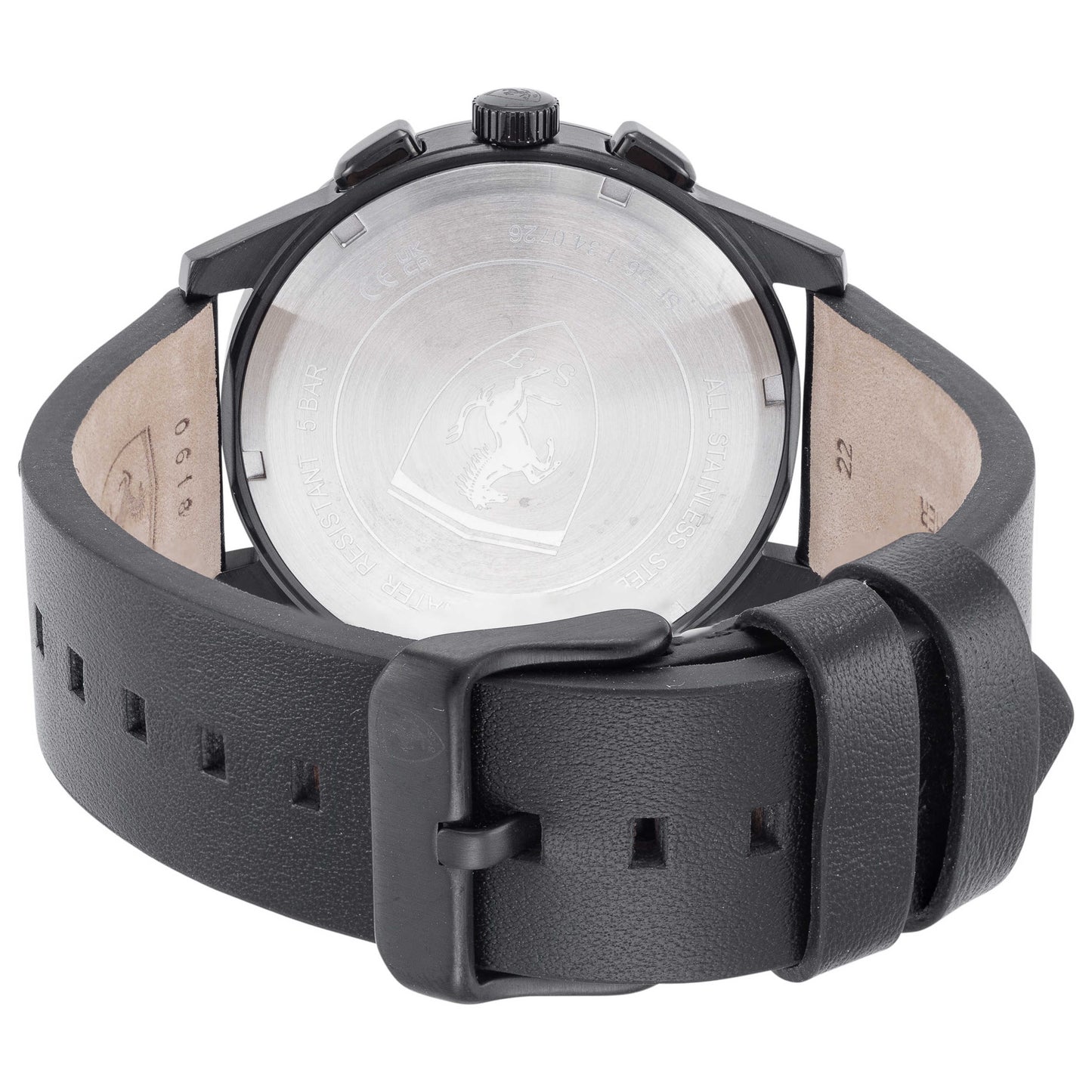 Back view of Scuderia Ferrari Grand Tour Men's Quartz Watch 0830829