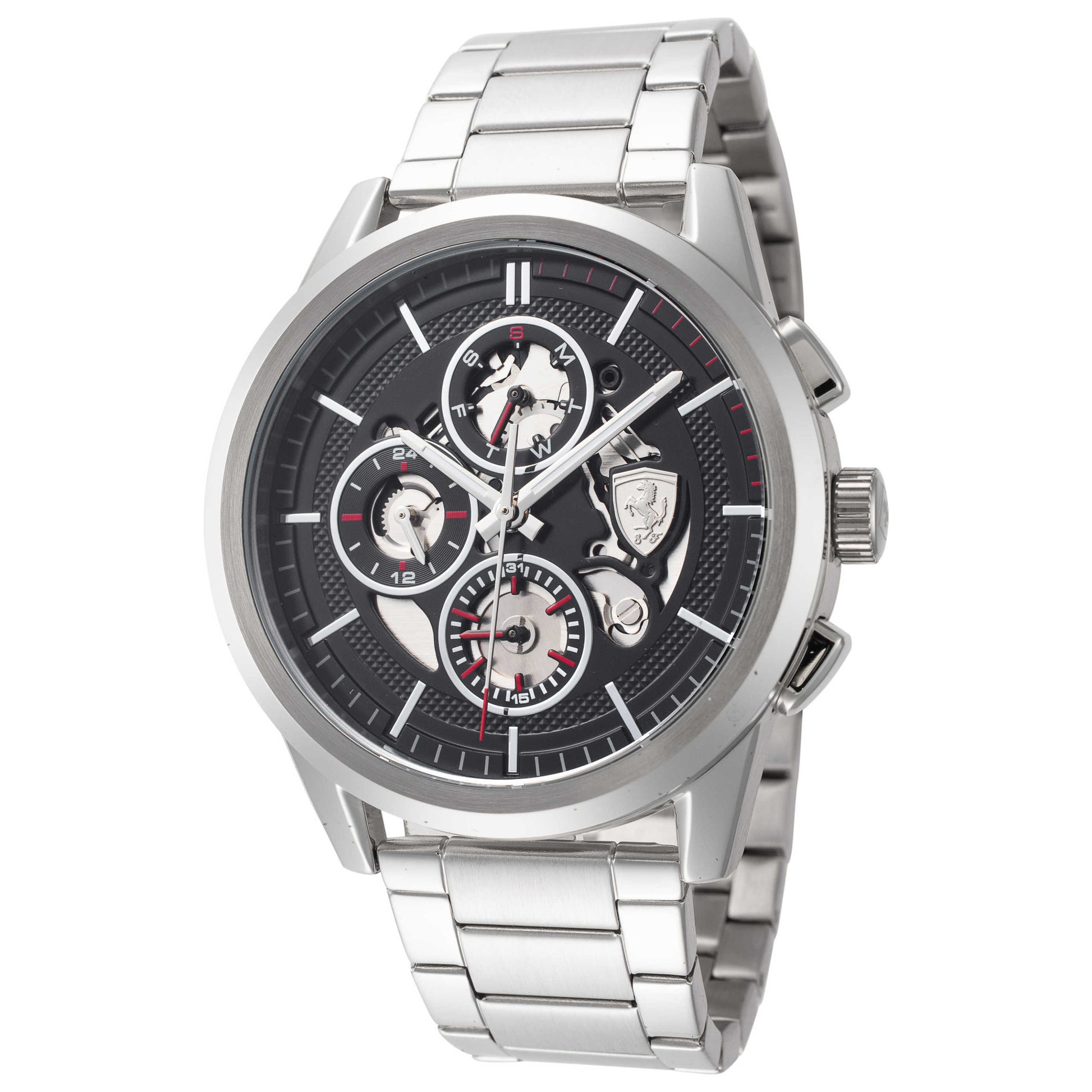 Front view of Scuderia Ferrari Grand Tour Men's Quartz Watch 0830831