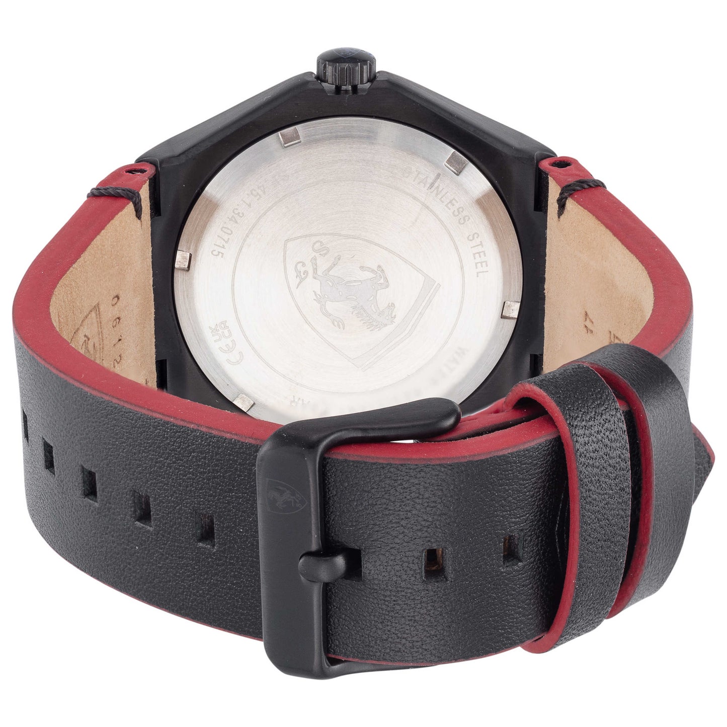 Back view of Scuderia Ferrari Aspire Men's Quartz Watch 0830845
