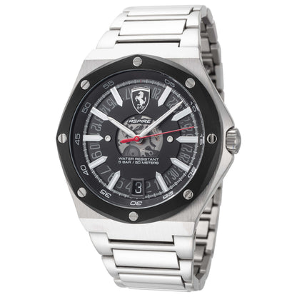 Front view of Scuderia Ferrari Aspire Men's Quartz Watch 0830846