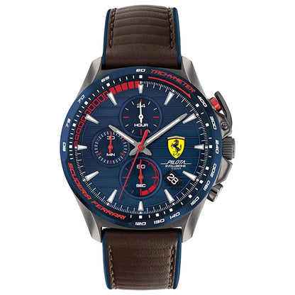 Front view of Scuderia Ferrari Pilota Evo Turbo Men's Quartz Watch 0830848