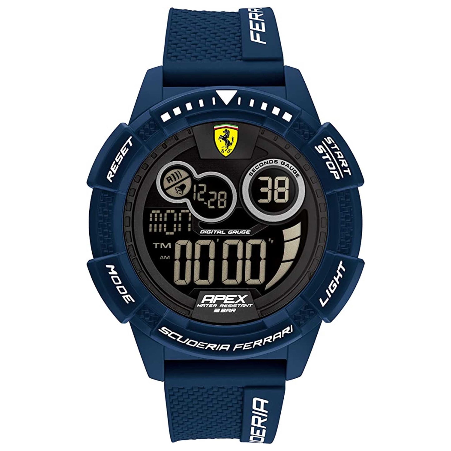 Front view of Scuderia Ferrari Apex Superfast Men's Quartz Watch 0830858