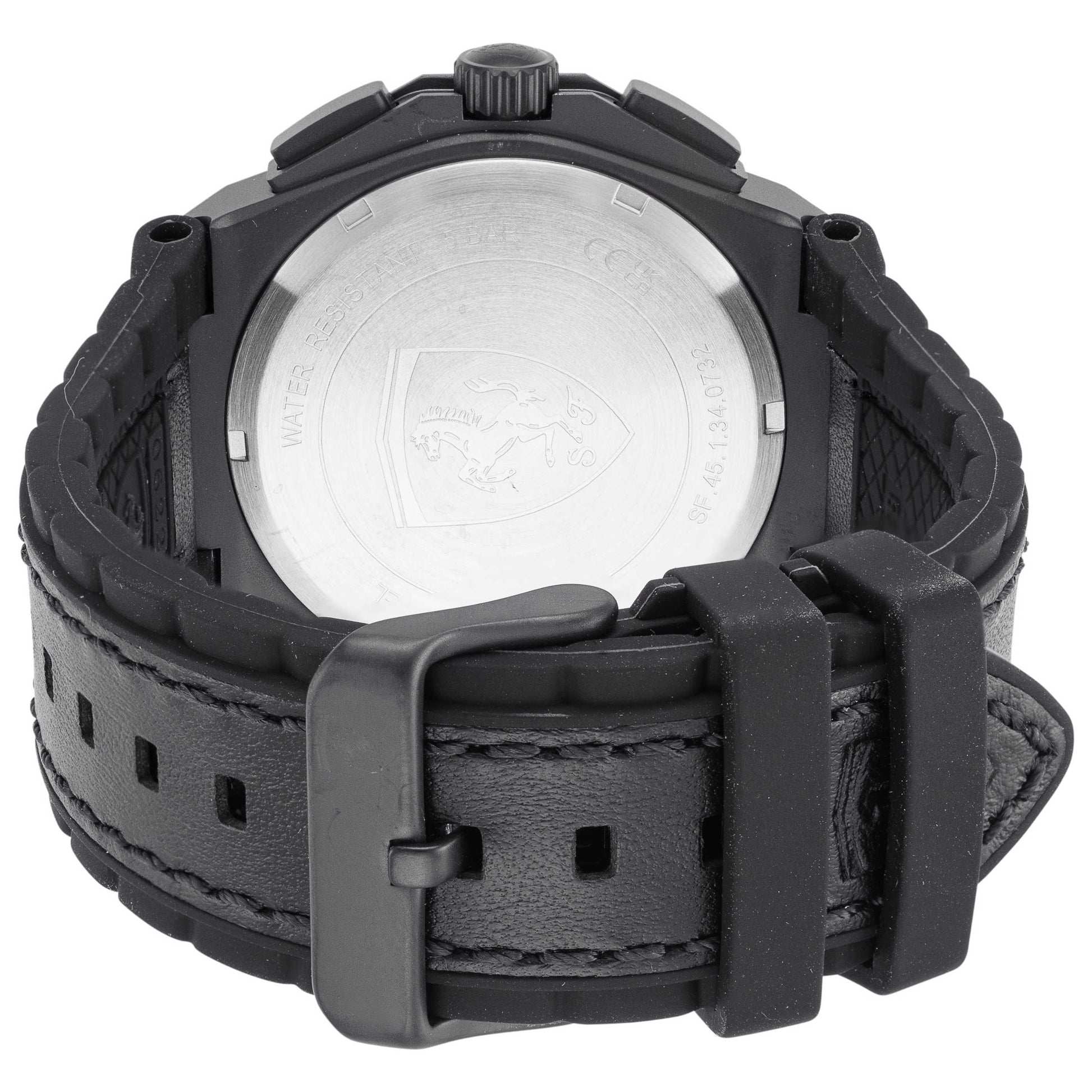 Back view of Scuderia Ferrari Aspire Men's Quartz Watch 0830867