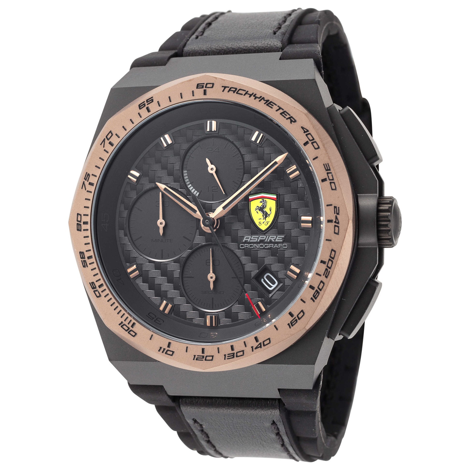 Front view of Scuderia Ferrari Aspire Men's Quartz Watch 0830867