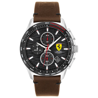 Front view of Scuderia Ferrari Pilota Evo Men's Quartz Watch 0830879