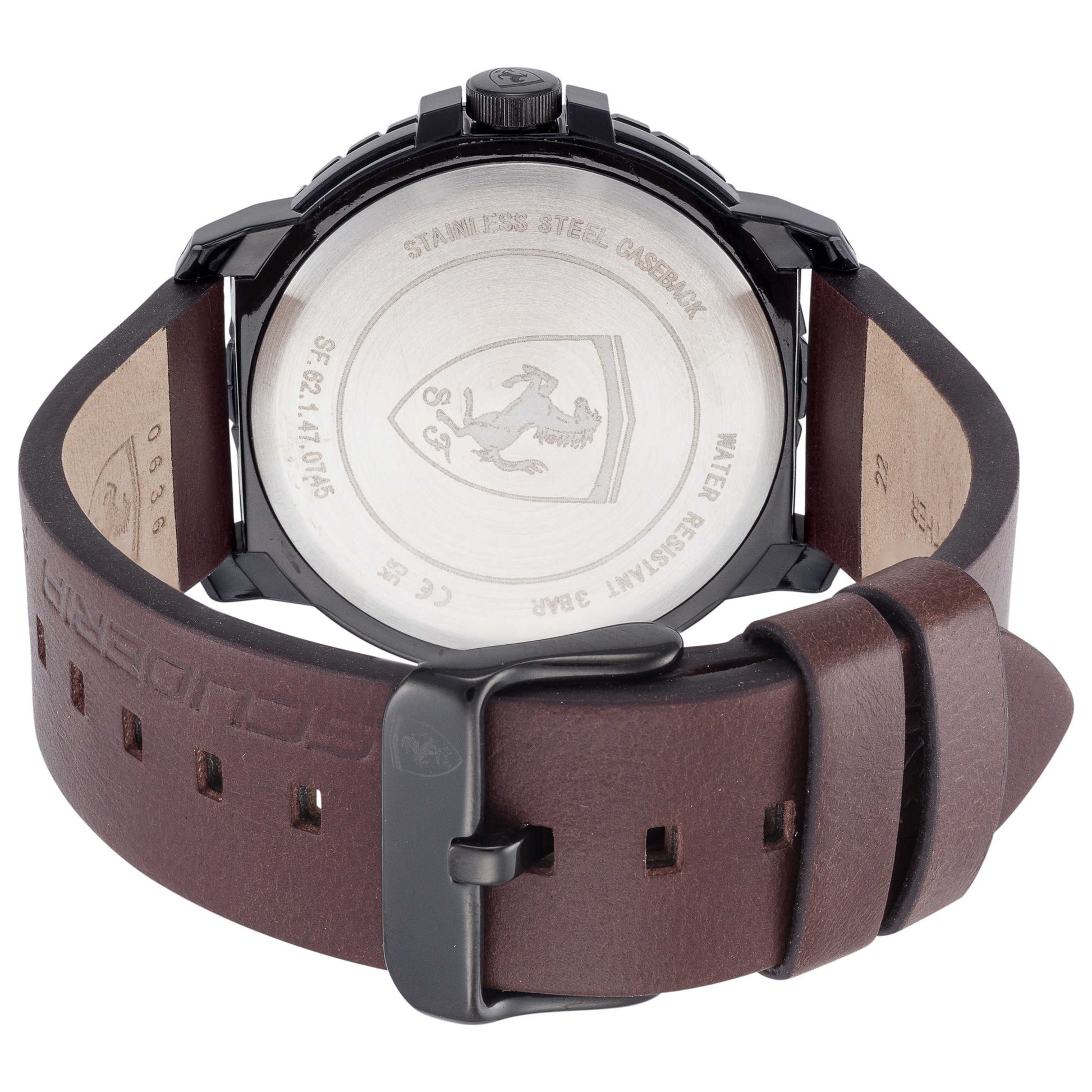 Back view of Scuderia Ferrari Forza Evo Men's Quartz Watch 0830902