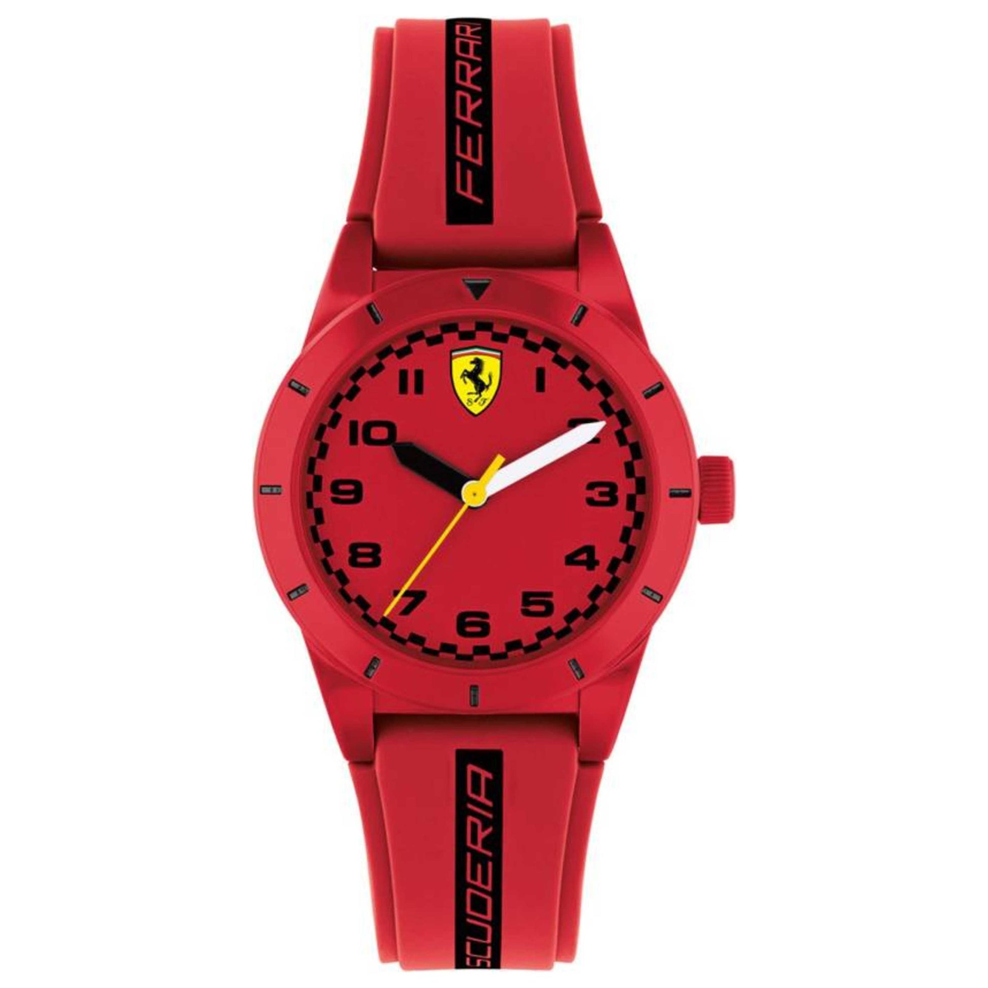 Front view of Scuderia Ferrari Redrev for Kids Unisex Quartz Watch 0860018